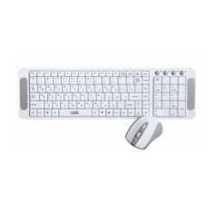 Клавиатура и мышь CBR SET 708 White