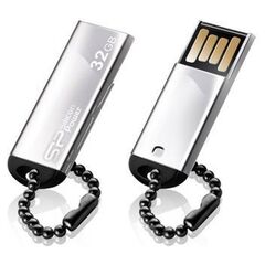 USB Flash Silicon Power Touch 830 32GB Silver (SP032GBUF2830V1S)