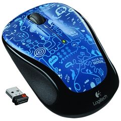 Logitech Wireless Mouse M325 Blue Smile