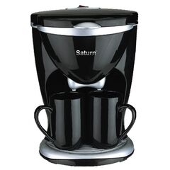 Кофеварка Saturn ST-CM0173 Black