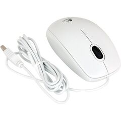 Мышь Logitech B110 Optical Mouse White