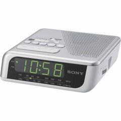 Радиочасы Sony ICF-C205 Silver