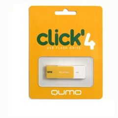 USB Flash QUMO Click 4GB Amber