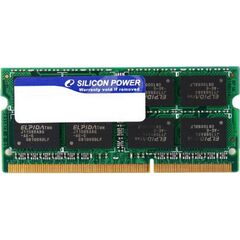 Оперативная память Silicon Power 2GB DDR3-1333 SO-DIMM PC3-10600 (SP002GBSTU133S01)