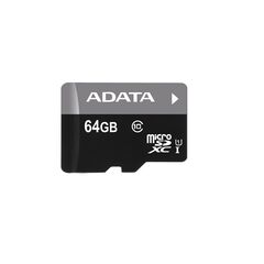 Карта памяти ADATA Premier microSDXC 64GB Class 10 UHS-I (AUSDX64GUICL10-R)