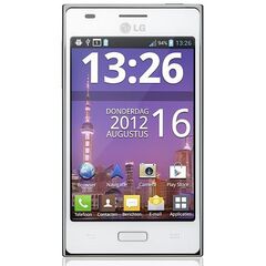 Смартфон  LG E612 Optimus L5 White