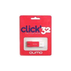 USB Flash QUMO Click 32GB Crimson