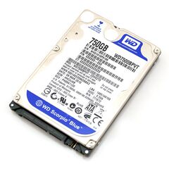 WD Scorpio Blue 750GB (WD7500BPVT)