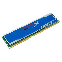 Оперативная память Kingston HyperX blu 4GB DDR3-1333 DIMM PC3-10600 (KHX1333C9D3B1/4G)