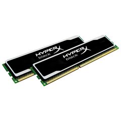 Kingston HyperX black 8GB Kit (2x4GB) DDR3-1600 DIMM PC3-12800 (KHX16C9B1BK2/8X)