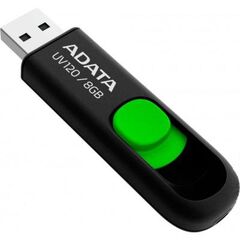 USB Flash A-Data DashDrive UV120 Black/Green 16GB (AUV120-16G-RBG)