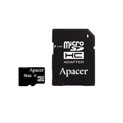 Apacer microSDHC 16GB Class 10 UHS-I (AP16GMCSH10U1-R) + SD Adapter