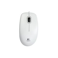 Мышь Logitech B100 Optical USB Mouse White