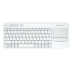 Клавиатура Logitech K400 Wireless Touch Keyboard White (920-005931)