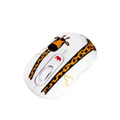 Мышь CROWN CMM-928W Giraffe White Orange