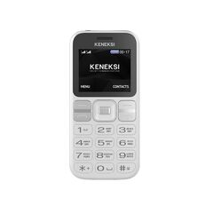 Кнопочный телефон Keneksi T2 White