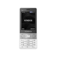 Кнопочный телефон Keneksi K8 White