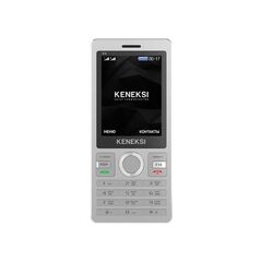 Кнопочный телефон Keneksi K9 Silver