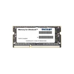 Оперативная память Patriot 4GB DDR3 SO-DIMM PC3-12800 (PSD34G1600L81S)