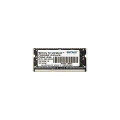 Оперативная память Patriot 8GB DDR3 SO-DIMM PC3-10600 (PSD38G1333L2S)