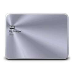 Внешний жесткий диск Western Digital My Passport Ultra 1TB Metal Silver (WDBTYH0010BSL)