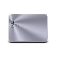 Внешний жесткий диск Western Digital My Passport Ultra 2TB Metal Silver (WDBEZW0020BSL)