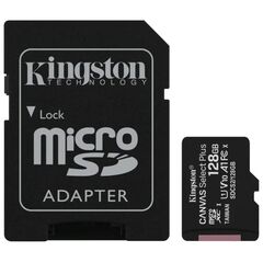 Kingston Canvas Select Plus microSDXC 128GB I U1 V10 A1 with SD Adapter (SDCS2/128GB)