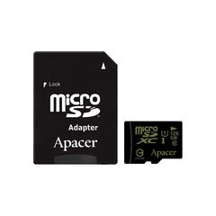 Apacer microSDXC 128GB Class10 UHS-I with SD Adapter (AP128GMCSX10U1-R)
