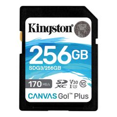 Kingston CANVAS Go! SDXC 256GB I U3 V30 (SDG3/256GB)