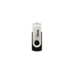 USB Flash Mirex SWIVEL RUBBER 8GB BLACK (13600-FMURUS08)