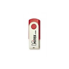 USB Flash Mirex SWIVEL RED 16GB (13600-FMUSWL16)