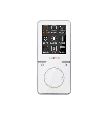 MP3-плеер teXet T-47 8GB White