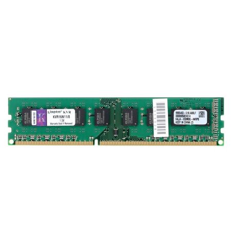 Оперативная память Kingston ValueRAM 8GB DDR3-1600 DIMM PC3-12800 (KVR16N11/8)