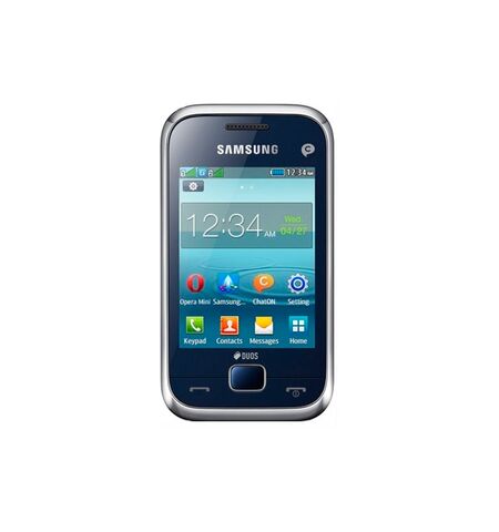Мобильный телефон Samsung Champ Deluxe Duos GT-C3312 Indigo Blue