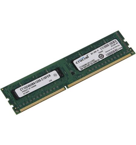 Оперативная память Crucial 8GB DDR3-1333 DIMM PC3-10600 (CT102464BA1339)