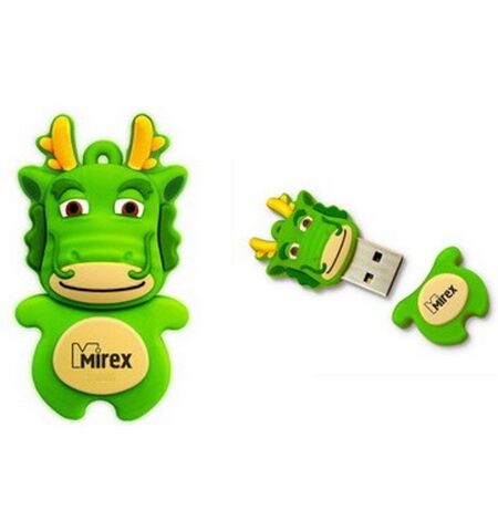 USB Flash Mirex Dragon DRAGON GREEN 8GB (13600-KIDGDR08)