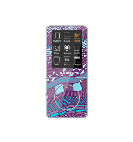 MP3-плеер teXet T-48 8GB Purple