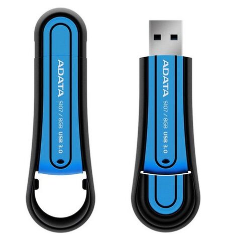 USB Flash ADATA S107 8GB Blue (AS107-8G-RBL)