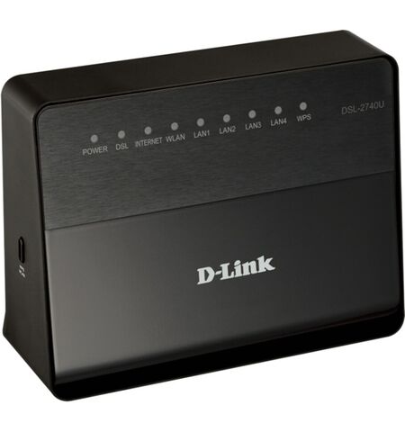 Беспроводной DSL-маршрутизатор D-Link DSL-2740U/B1A/T1A