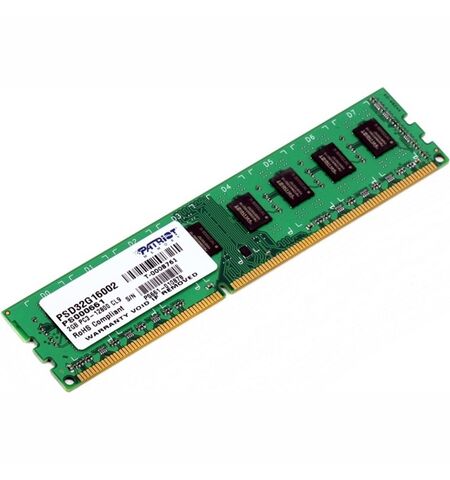 Оперативная память Patriot 2GB DDR3-1600 DIMM (PC3-12800)