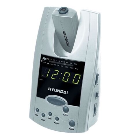 Радиочасы Hyundai H-1506 Silver