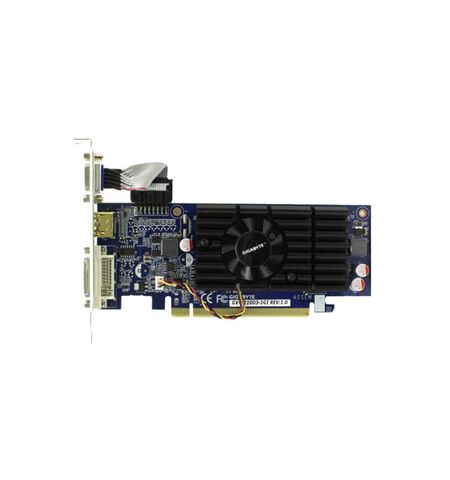 Видеокарта GIGABYTE GeForce 210 1024MB DDR3 (GV-N210D3-1GI) (rev. 1.0)