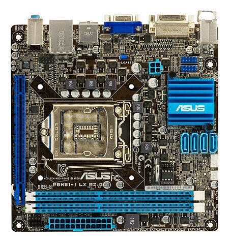 Материнская плата ASUS P8H61-I LX R2.0