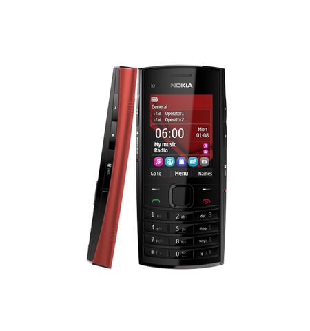 Мобильный телефон Nokia X2-02 (Dual Sim) bright red
