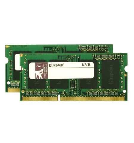 Оперативная память Kingston ValueRAM 2x4GB KIT DDR3-1333 SO-DIMM PC3-10600 (KVR13S9S8K2/8)