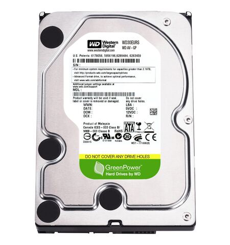 Жесткий диск WD AV-GP 500GB (WD5000AUDX)