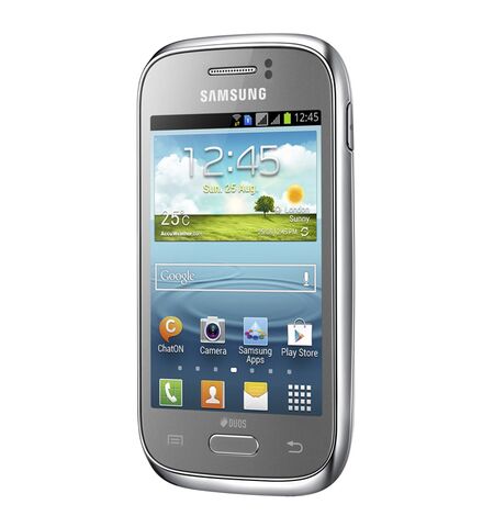 Мобильный телефон Samsung GT-S5312 Galaxy Pocket Neo Duos (Dual Sim) metallic silver