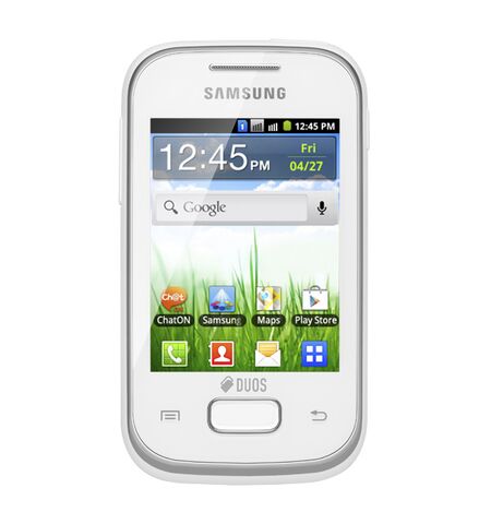 Мобильный телефон Samsung GT-S5302 Galaxy Pocket (Dual Sim) white