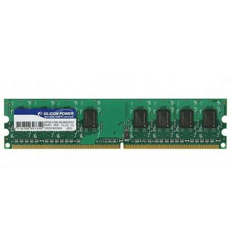 Оперативная память Silicon Power 1GB DDR2-800 DIMM PC2-6400 (SP001GBLRU800S02)