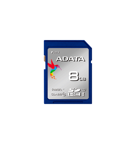 Карта памяти ADATA Premier SDHC 8GB Class 10 UHS-I U1